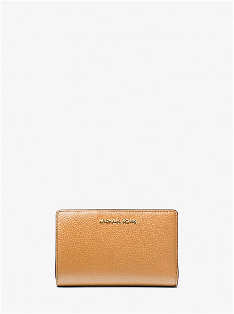 Michael Michael Kors Medium Pebbled Leather Wallet .